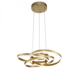Светодиодная люстра с пультом ДУ Indigo Pleiade 14002/3P Gold