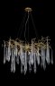 Подвесная люстра Crystal Lux REINA SP8 D1000 GOLD PEARL