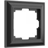 Рамка на 1 пост (черный матовый) Werkel W0012208