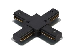 Соединитель X-образный для однофазного шинопровода CLT 0.211 Crystal Lux CLT 0.211 09 BL