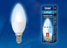 Светодиодная лампа E14 6W 4000K (белый) Multibright Uniel LED-C37-6W-NW-E14-FR-MB PLM11WH (UL-00002374)