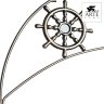 Потолочная люстра Arte Lamp Sailor A4524PL-3AB