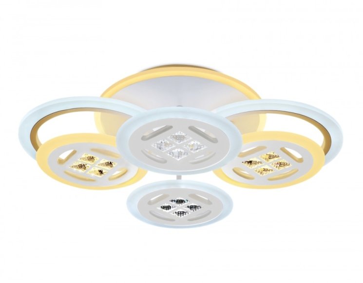 Потолочная светодиодная люстра с пультом ДУ (инфракрасный) Ambrella light Acrylica FA2951