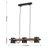 Подвесная люстра F-Promo Scandy с поддержкой Алиса 3004-3P-A