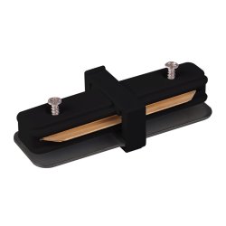Коннектор прямой для однофазного шинопровода Elektrostandard TRC-1-1-I-BK / Коннектор прямой для однофазного шинопровода (черный) (a039599)