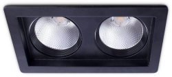 Встраиваемый светодиодный светильник Arte Lamp Privato A7018PL-2BK
