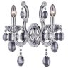 Бра Crystal Lux с лампочками Hollywood AP2 Chrome+Lamps E14 Свеча