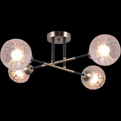 Потолочная люстра Illumico IL9573-4CSQ-79 BK AB (1413747)