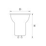 Светодиодная лампа GU10 3W 4000К (белый) LED Lightstar 940954
