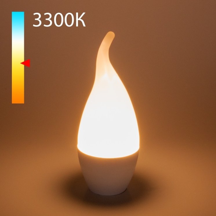 Светодиодная лампа E14 6W 3300K (белый) Elektrostandard BLE1434 (a055339)