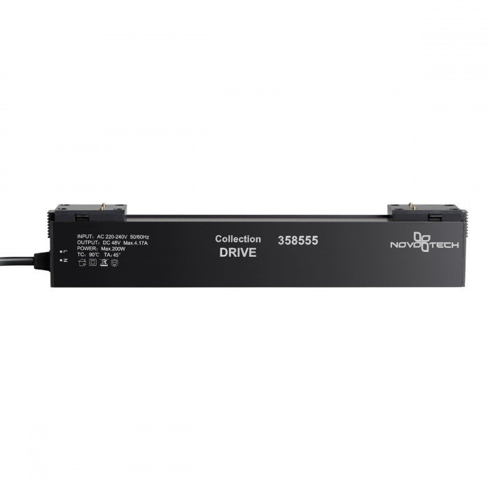 Драйвер для магнитного шинопровода IP20 200W 48V Kit Novotech 358555