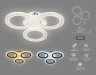 Потолочная светодиодная люстра с пультом ДУ (инфракрасный) Ambrella light Acrylica FA4050