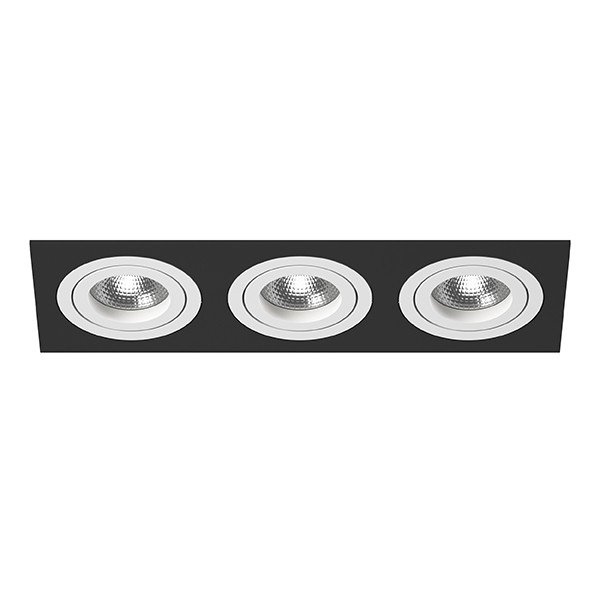 i537060606 Встраиваемый точечный светильник Intero 16 Triple Quadro Lightstar (комплект из 217537+217606+217606+217606)