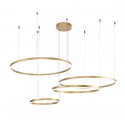 Подвесной светильник Indigo Galass 14001/4P Gold