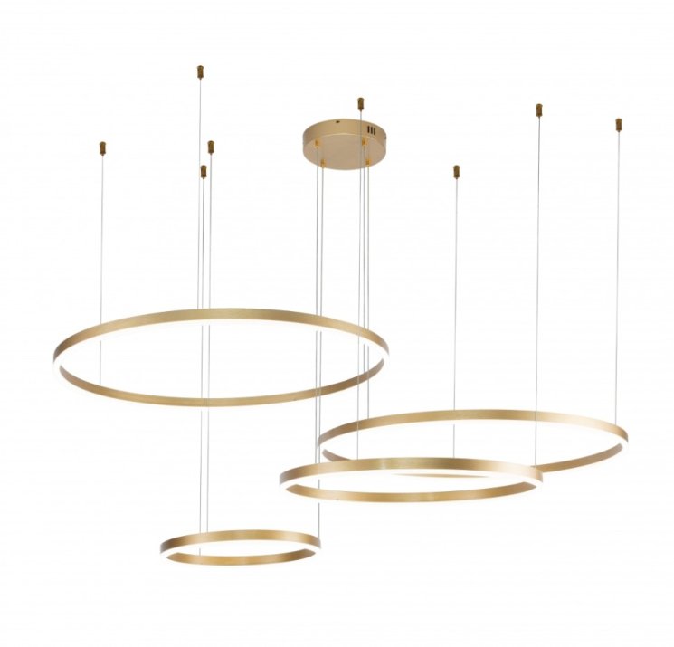 Подвесной светильник Indigo Galass 14001/4P Gold