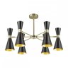 Люстра на штанге с лампочками Lumion Quinn 3662/6C+Lamps E14 Свеча