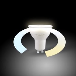 Светодиодная диммируемая лампа с управлением по Wi-Fi GU10 5W 3300К-6500К Elektrostandard CCT+DIM BLGU1016 (a055925)