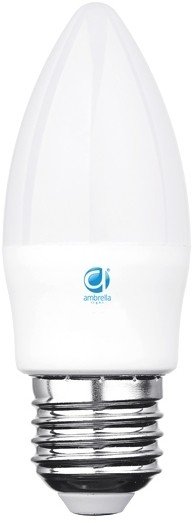 Светодиодная лампа E27 8W 3000К (белый) C37L-PR Present Ambrella light (206283)