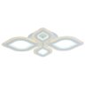 Светодиодная диммируемая люстра с ПДУ Profit Light 8082/2+2 WHT 138W+7W RGB