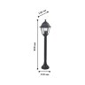 Уличный фонарный столб Favourite Leon с лампочкой 1812-1F+Lamps E27 P45