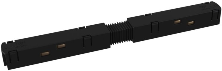 Прямой коннектор питания для магнитного шинопровода Maytoni Accessories for tracks TRA004PC-22B