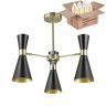 Потолочная люстра с лампочками Lumion Quinn 3662/3C+Lamps E14 Свеча