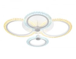 Потолочная светодиодная люстра с пультом ДУ (инфракрасный) Ambrella light Acrylica FA4061