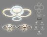 Потолочная светодиодная люстра с пультом ДУ (инфракрасный) Ambrella light Acrylica FA4061