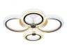 Потолочная светодиодная люстра с пультом ДУ (инфракрасный) Ambrella light Acrylica FA4061