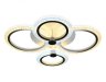 Потолочная светодиодная люстра с пультом ДУ (инфракрасный) Ambrella light Acrylica FA4061