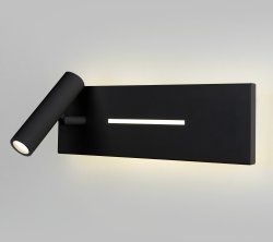 Настенный светодиодный светильник Elektrostandard Tuo LED черный (MRL LED 1117) (a058495)