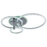Светодиодная диммируемая люстра с ПДУ Profit Light 8024/3 CHR 87W+7W RGB