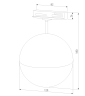 Однофазный светильник для трека Glob Elektrostandard MRL 1015 (a053137)