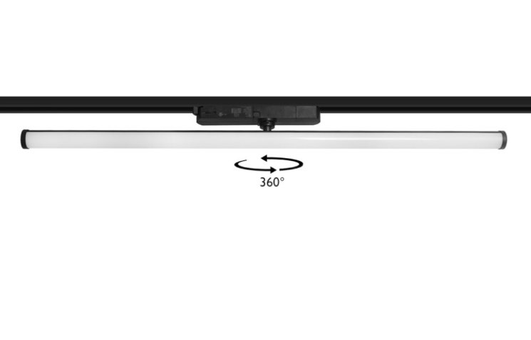 Однофазный LED светильник 20W 4000К для трека Crystal Lux CLT 0.31 119 800 BL 4000K