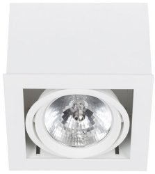 6455 Накладной светильник Nowodvorski BOX WHITE - WHITE