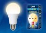 Светодиодная лампа E27 10W 3000K (теплый) Uniel Multibright LED-A60-10W/WW/E27/FR/MB PLM11WH (UL-00002371)