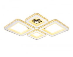 Потолочная диммируемая люстра с пультом ДУ Ambrella light Acrylica FA1726