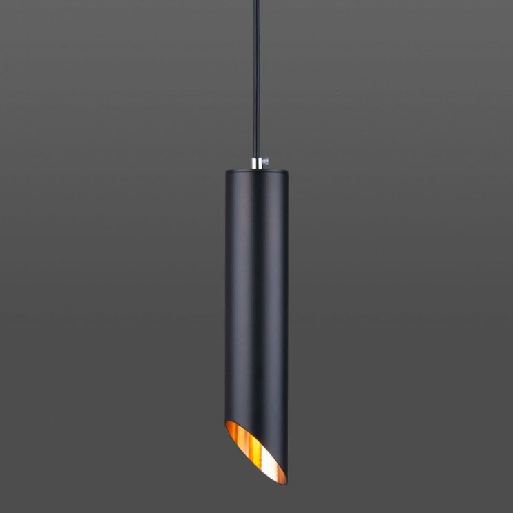 Подвесной светильник Eurosvet 7011 MR16 BK/GD черный/золото (a055551)