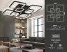 Потолочная диммируемая люстра с пультом ДУ Ambrella light Original FA4424