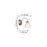 Бра с лампочкой F-Promo Vetus 2194-1W+Lamps E14 P45