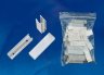 25шт. Крепление для неоновых лент 220V 8x16мм Uniel UCC-N21/C50 WHITE 025 POLYBAG (UL-00002934)