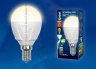 Светодиодная лампа E14 7W 3000K (теплый) Uniel LED-G45 7W-WW-E14-FR PLP01WH (UL-00002419)