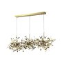Подвесной светильник Crystal Lux с поддержкой Алиса GARDEN SP3х3 L1200 GOLD-А
