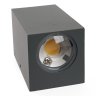 Светильник уличный светодиодный Feron DH055, 2*5W, 800Lm, 3000K, серый (48489)