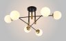 Потолочная люстра Crystal Lux FIDEL PL6 BLACK