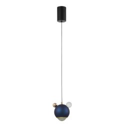 Подвесной светодиодный светильник Crystal Lux Amigo SP Led Blue