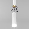 Подвесной светодиодный светильник Eurosvet Lance 50191/1 LED белый/хром (a049108)