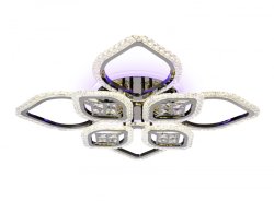 Потолочная диммируемая люстра с пультом ДУ Ambrella light Acrylica FA2835