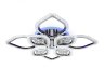 Потолочная диммируемая люстра с пультом ДУ Ambrella light Acrylica FA2835
