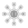 Подвесная люстра Lightstar Schon 790114